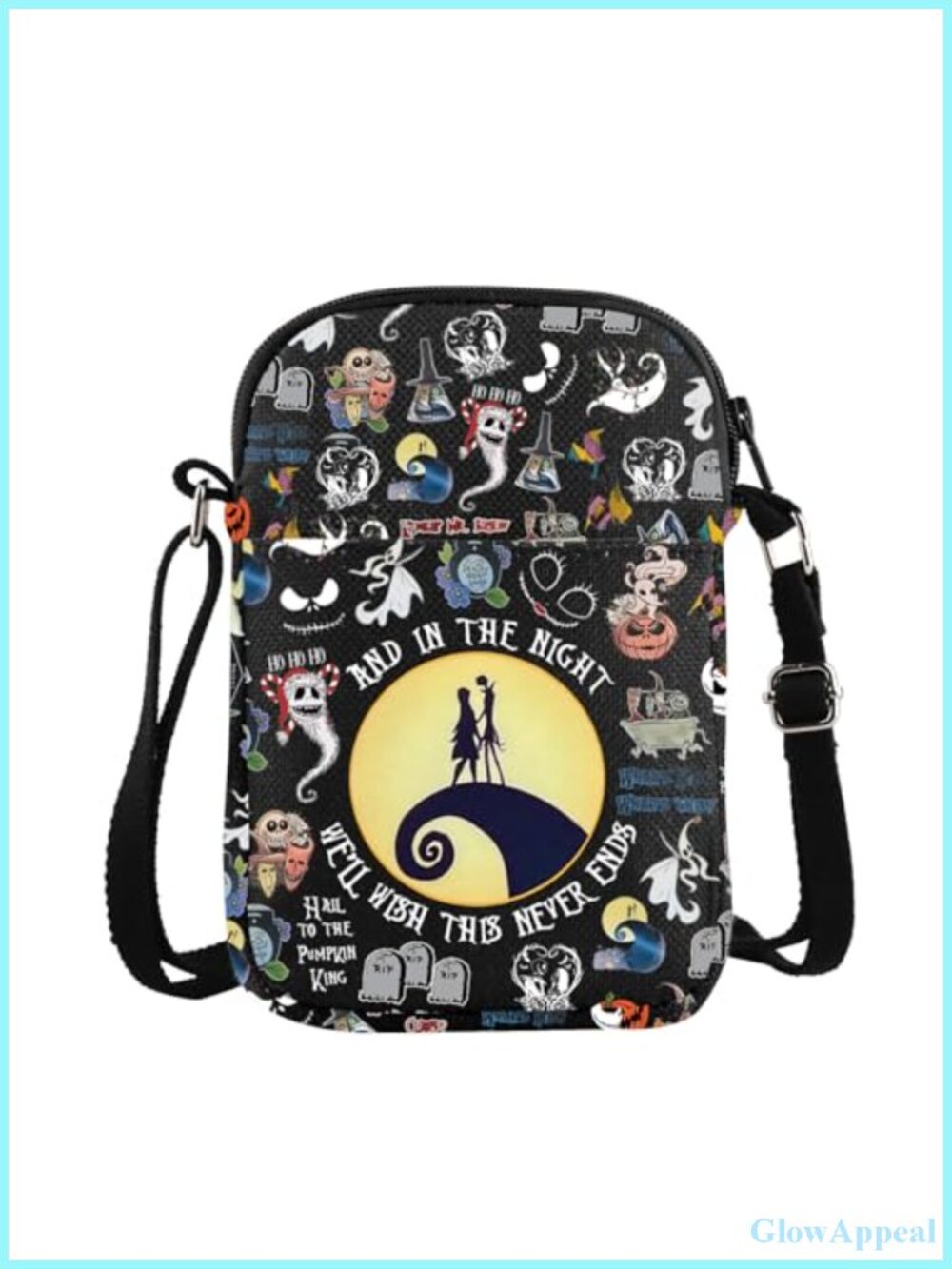 ZJXHPO Waterproof Polyester Messenger Cross Body Bag
